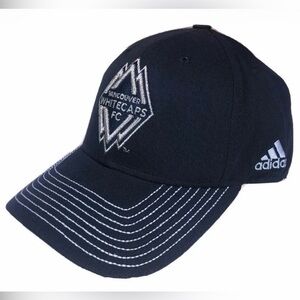 Vancouver Whitecaps FC Embroidered Baseball Cap in Navy